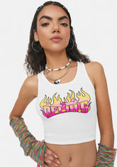 Love Ablaze Graphic Tank