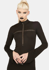 Asymmetrical Mini Dress