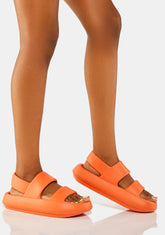 Citrus Sidewalk Shuffle Slide Sandals