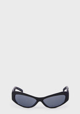 Black Side View Shield Sunglasses