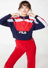 Conchita Half Zip Windbreaker Jacket