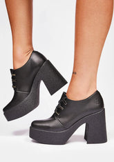 Minerva Lace Up Heels