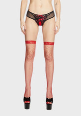 Dark Change Of Pace Crotchless Thong