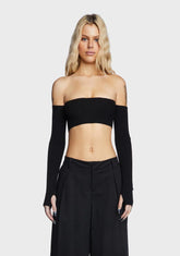 Dylan Knitted Bandeau Top