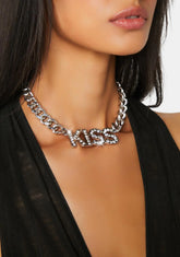 Kiss Me More Chain Choker