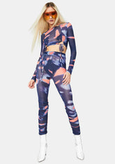 Sugar High Mesh Leggings Set