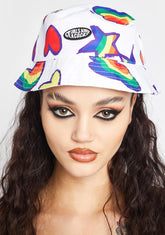 Rainbow Galaxy Bucket Hat