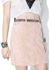 Bae Pink Broom Skirt