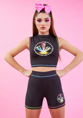 Super Powers Needed Crop Top