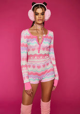 Cupcake One I Adore Thermal Romper