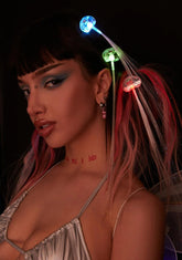 Heart On Light Up Hair Clips