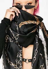 Lavish Chains Satin Scarf
