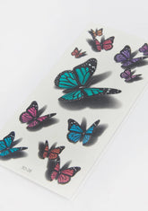 Fairy Shadows Butterfly Tattoos