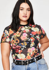 My Secret Crush Mesh Top