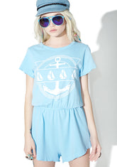 Yachting Emblem Cruise Romper