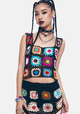 Hours Of Euphoria Crochet Top
