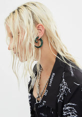 Spoiled Rotten Swirl Earrings