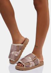 Beige Authentic Nuuk 1 Slide Sandals