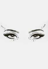 Pearly Goddess Rhinestone Eye Jewels
