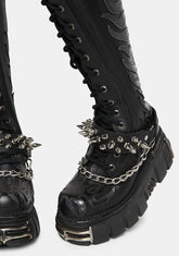 Mix Spiked Boot Straps Set