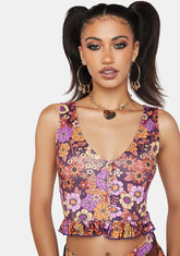 In The Limelight Crop Tank