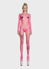 In Action Fishnet Bodystocking