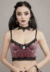 Kiss Morphine Eyes Velvet Bra