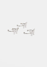 Winged Spectacle Ring Set