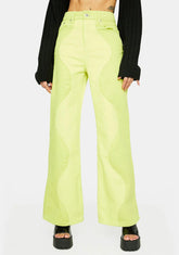 Neon Underworld Wide Leg Jeans