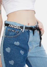 Blessed By The Best Angel Waist Belt