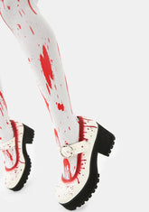 Total Bloodbath Platform Mary Janes