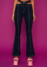 Put Me First Cut Out Jeans