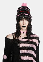 Season Of The Ghouls Intarsia Beanie
