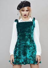 Envious Lovers Velvet Mini Dress