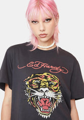 Tiger Head Graphic Tee