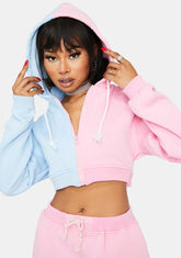 Two Face Zip Up Hoodie