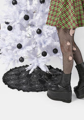 Spinning Out Spider Web Tree Skirt