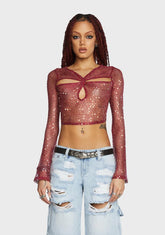 Summer Of Love Sequin Top