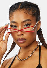 Clear X-Factor Sunglasses