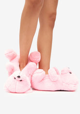 Sweet Wake Up With U Teddy Slippers