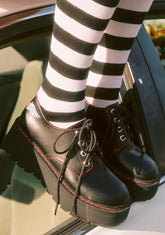 Talk Is Cheap Platform Oxfords