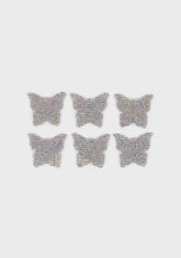 Bling Butterfly 6 Pack Mini Pasties