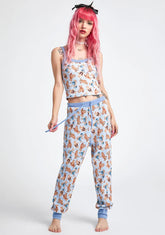 Soft Double Stuffed Jogger Pants