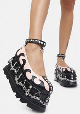 Tattoo Chain Mary Janes