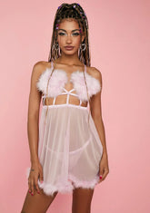 Lavender Lavish Me Tonight Lingerie Set