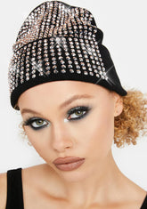 Sonic Dusk Sparkle Rhinestone Beanie