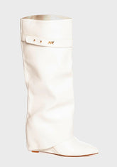 Angel Stuck On You Wedge Boots