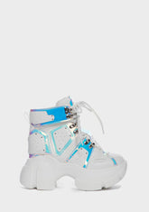 White Passionfruit-03 Wedge Sneakers