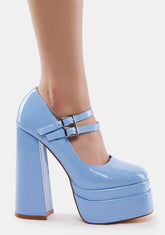 Baby Your Touch Platform Mary Janes