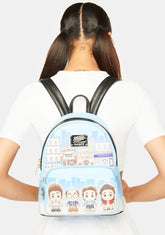 Seinfeld Chibi City Backpack